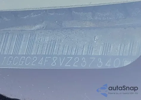 1997 Chevrolet C2500 Hd Fleetside z USA, uszkodzony, nr VIN 1GCGC24F8VZ237340